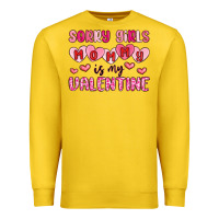 Lemon sorry girls mommy is my valentine Premium Sweatshirt - MaliasSmallBusiness