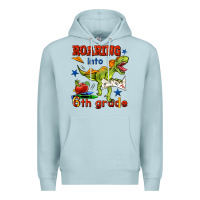 Blue Mist roaring into 6th grade Premium Hoodie - BundleAndBundleShop