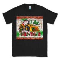 Black i dig christmas bulldozer santa Classic Tee - JahusDesignShop