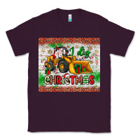 Plum i dig christmas bulldozer santa Classic Tee - JahusDesignShop