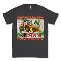 Smoke i dig christmas bulldozer santa Classic Tee - JahusDesignShop