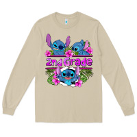 Mushroom preview flower stitch 2nd grade Long Sleeve Tee - AdoDesignShop