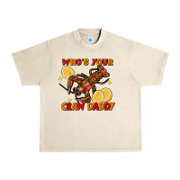 Sandshell crawfish who's your craw daddy Urban Heavy Tee - FaDigitalArtStudio