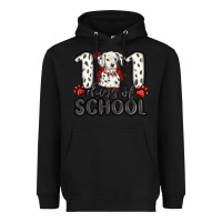 Black 101 days of school Heavyweight Hoodie - MaliasSmallBusiness