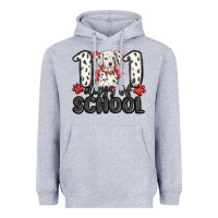 Heather Grey 101 days of school Heavyweight Hoodie - MaliasSmallBusiness