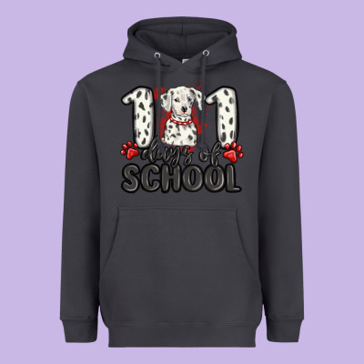 101 Days Of School Heavyweight Hoodie Designed By Maliassmallbusiness