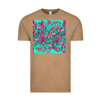 Cancer Ribbon With Heart Vintage Tee | Teevron