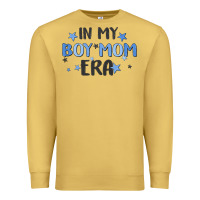 Antique Gold in my boy mom era Premium Sweatshirt - MaliasSmallBusiness