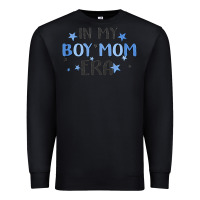 Black in my boy mom era Premium Sweatshirt - MaliasSmallBusiness