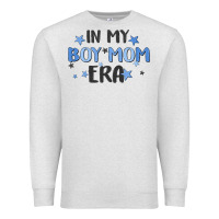 Oatmeal Heather in my boy mom era Premium Sweatshirt - MaliasSmallBusiness