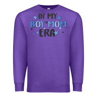 Purple in my boy mom era Premium Sweatshirt - MaliasSmallBusiness