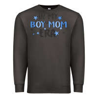 Smoke in my boy mom era Premium Sweatshirt - MaliasSmallBusiness