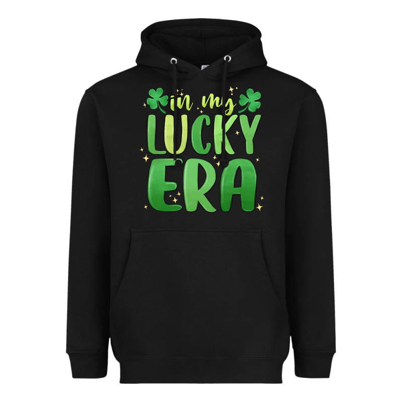 In My Lucky Era St. Patrick's Day Heavyweight Hoodie by MaliasSmallBusiness | Teevron