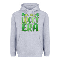 Heather Grey in my lucky era st. patrick's day Heavyweight Hoodie - MaliasSmallBusiness