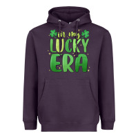 Plum in my lucky era st. patrick's day Heavyweight Hoodie - MaliasSmallBusiness