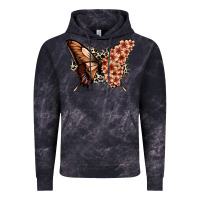 Cloud Black melanin  butterfly Vintage Hoodie - Zillion Design Studio