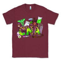 Burgundy cna halloween Classic Tee - AdoDesignShop
