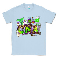 Dusty Blue cna halloween Classic Tee - AdoDesignShop