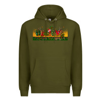 Army Green christmas believe Premium Hoodie - BundleAndBundleShop