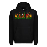 Black christmas believe Premium Hoodie - BundleAndBundleShop