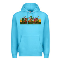 Ocean Blue christmas believe Premium Hoodie - BundleAndBundleShop