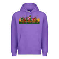 Purple christmas believe Premium Hoodie - BundleAndBundleShop