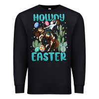 Black howdy easter Premium Sweatshirt - MaliasSmallBusiness