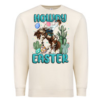 Sandshell howdy easter Premium Sweatshirt - MaliasSmallBusiness