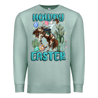 Seafoam howdy easter Premium Sweatshirt - MaliasSmallBusiness