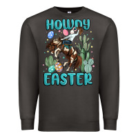 Smoke howdy easter Premium Sweatshirt - MaliasSmallBusiness