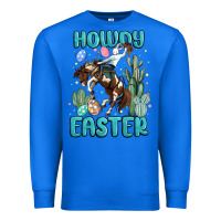 True Royal howdy easter Premium Sweatshirt - MaliasSmallBusiness