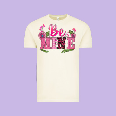 Walentine's Day Be Mine Vintage Tee Designed By Barkaloodesign