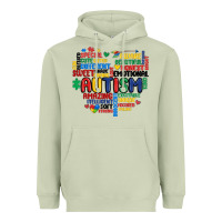 Matcha autism heart Heavyweight Hoodie - MaliasSmallBusiness