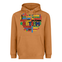 Meerkat autism heart Heavyweight Hoodie - MaliasSmallBusiness