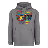 Storm autism heart Heavyweight Hoodie - MaliasSmallBusiness