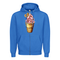 True Royal ice cream fast food Zipper Hoodie - AdoDesignShop