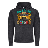 Vintage Black worlds greatest school bus driver Vintage Hoodie - texasbilliewilder