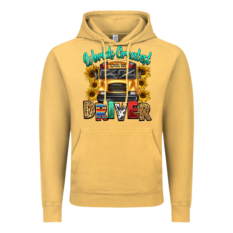Worlds Greatest School Bus Driver Vintage Hoodie by texasbilliewilder | Teevron