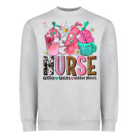 Nurse Coffee Scrubs Rubber Gloves Heavyweight Sweatshirt | Teevron