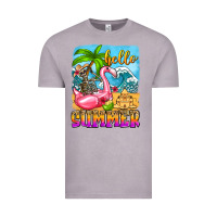 Hello Summer Skeleton Vintage Tee | Teevron
