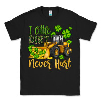 Black a little dirt never hurt st patricks bulldozer Classic Tee - JahusDesignShop