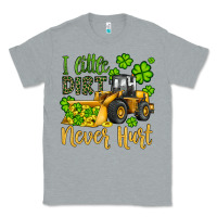 Heather Grey a little dirt never hurt st patricks bulldozer Classic Tee - JahusDesignShop