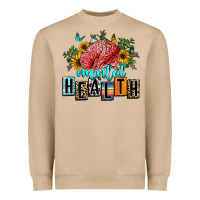 Mushroom mental health Heavyweight Sweatshirt - texasbilliewilder