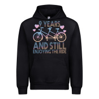 Black 9 Years And Still Enjoying The Ride Urban Hoodie - Bettercallsaul