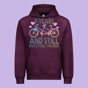 9 Years And Still Enjoying The Ride Urban Hoodie Designed By Bettercallsaul
