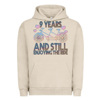 Pigment French Oak 9 Years And Still Enjoying The Ride Urban Hoodie - Bettercallsaul