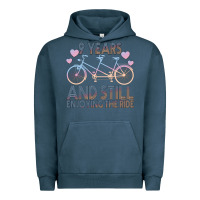 Pigment Midnight Navy 9 Years And Still Enjoying The Ride Urban Hoodie - Bettercallsaul