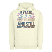 Pigment Pistachio 9 Years And Still Enjoying The Ride Urban Hoodie - Bettercallsaul
