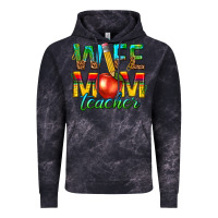 Cloud Black wife mom teacher Vintage Hoodie - texasbilliewilder
