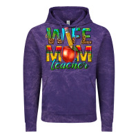 Cloud Purple wife mom teacher Vintage Hoodie - texasbilliewilder